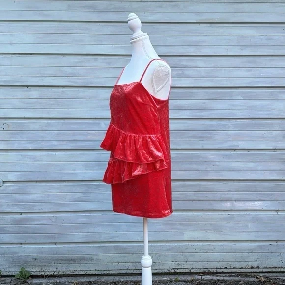 ASOS velvet dress size 4 - Picture 4 of 6